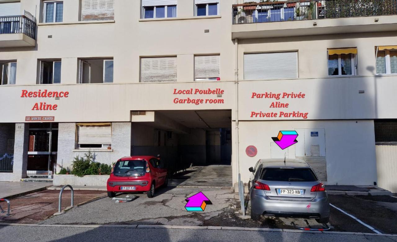 Nice Charmant 3 Pieces Proche Mer Parking Eksteriør billede